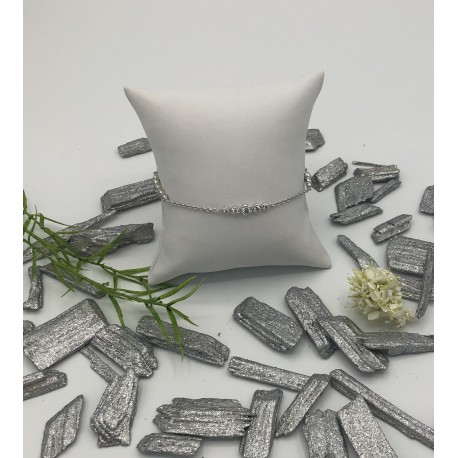 ZinZi zilveren armband met ingelegde zirkonia's ZIA 1962