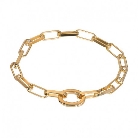 IXXXI Armband "Square Chain" goud