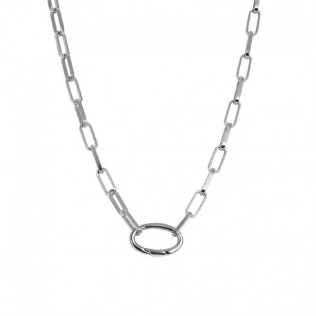 Collier "Square Chain" zilver
