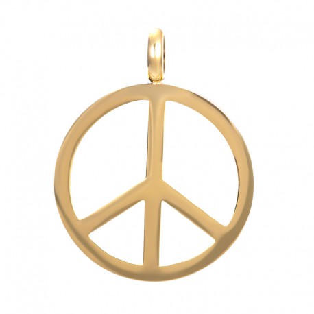 Hanger "Peace" goud