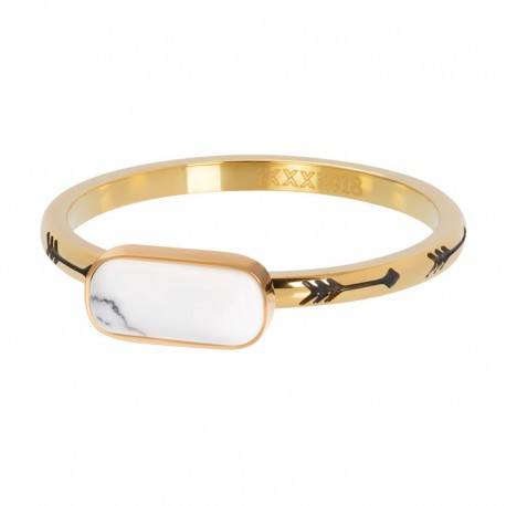 IXXXI vulring 2mm "Festival White" goud