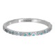 IXXXI vulring 2mm "Bohemian Aqua" zilver