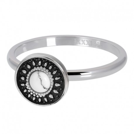 IXXXI vulring 2mm "Vintage White" zilver