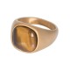 IXXXI MEN ring "Cadillac" mat goud