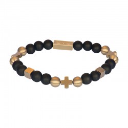 IXXXI MEN armband "Grover" mat goud