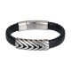 IXXXI MEN armband "Bodhi" mat zilver