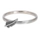 IXXXI vulring 2mm "Symbol Feather" zilver