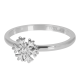 IXXXI vulring "Snowflake" 2mm zilver