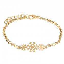 IXXXI armband "Snowflake" goud