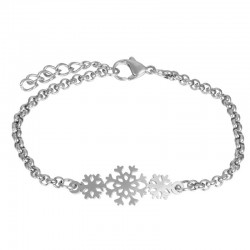 IXXXI armband "Snowflake" zilver
