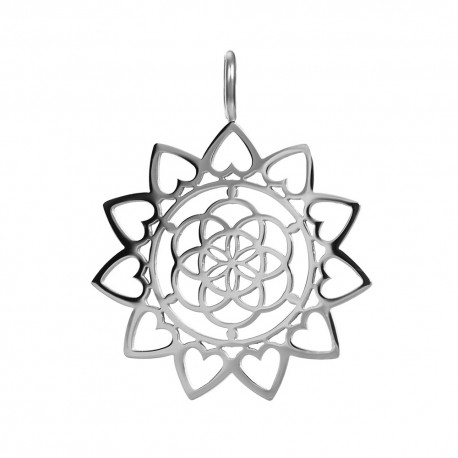 IXXXI hanger "Mandala" zilver