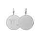 IXXXI hanger "Scorpio" zilver