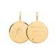 IXXXI hanger "Lotus Buddha" goud