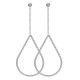 IXXXI oorbellen "Mind" zilver