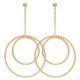 IXXXI oorbellen "Zen" goud