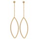 IXXXI oorbellen "Yoga" goud