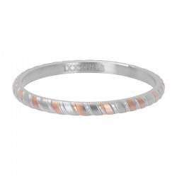 iXXXi vulring rope zilver / rosé 2mm