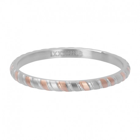 iXXXi vulring rope zilver / rosé 2mm