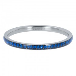 iXXXi vulring zirkonia crystal cobalt blauw 2mm