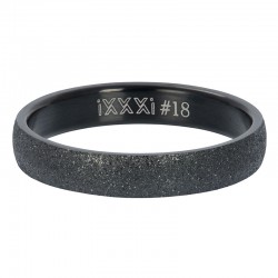 iXXXi vulring sandblasted zwart 4mm