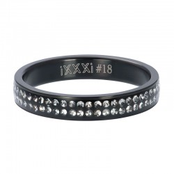 iXXXi vulring double zirconia zwart 4mm