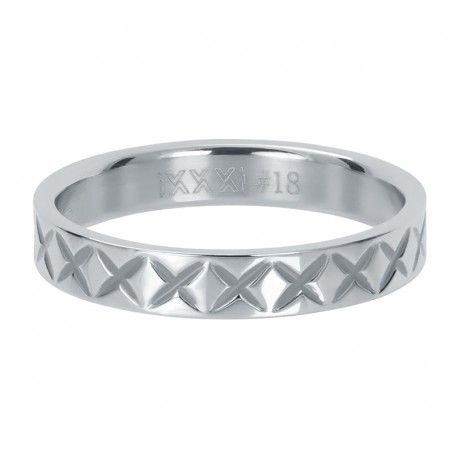 iXXXi vulring X line zilver 4mm