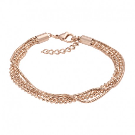 ixxxi armband slangenbal 4 st rosé