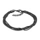 ixxxi armband slangenbal 4 st zwart