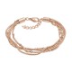 ixxxi armband slang en knoop rosé