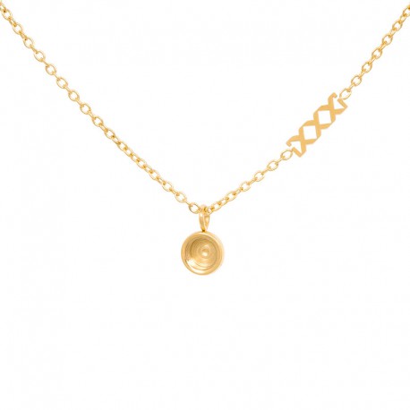 ixxxi collier top part base goud