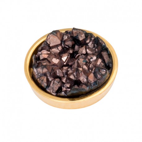 ixxxi top part drusy copper - goud
