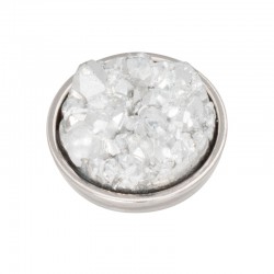 ixxxi top part drusy crystal - zilver
