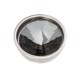 ixxxi top part pyramid black diamond - zilver