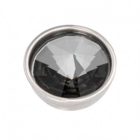 ixxxi top part pyramid black diamond - zilver