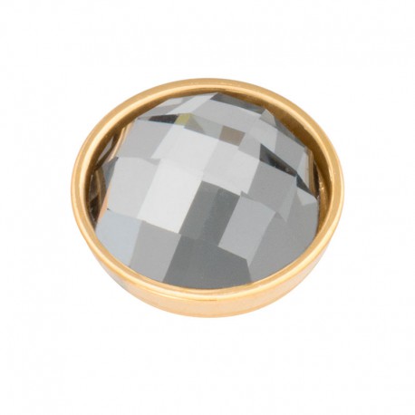 ixxxi top part facet black diamond - goud