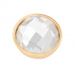 ixxxi top part facet crystal - goud