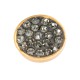 ixxxi top part black diamond stones - goud