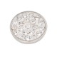 ixxxi top part crystal stones - zilver