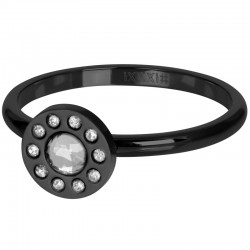 ixxxi vulring diamand cirkel - zwart 2mm