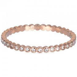 ixxxi vulring smal circle stone - rosé 2mm