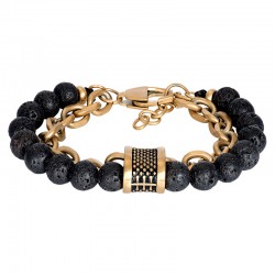 ixxxi men armband kane matt gold