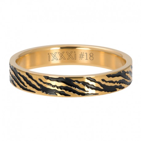 IXXXI vulring zeebra goud 4mm